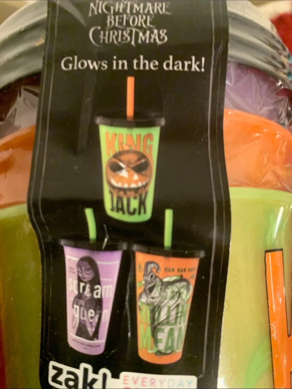 King Jack Halloween Party Cup - Green and Orange